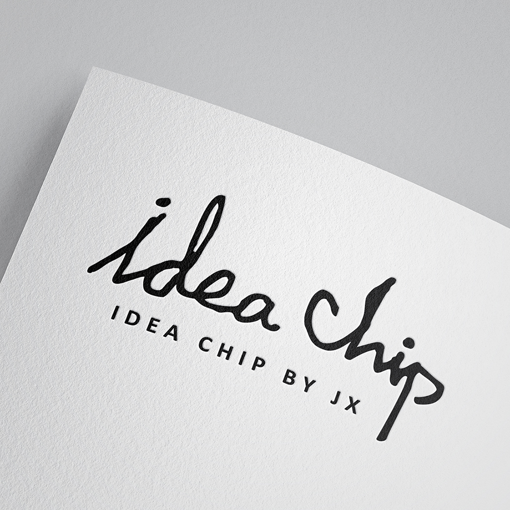 idea chip — 브랜드 로고 디자인