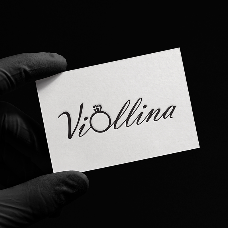 Viollina 브랜드 로고 디자인